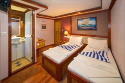 Maldives Liveaboard - Orion. Twin cabin.